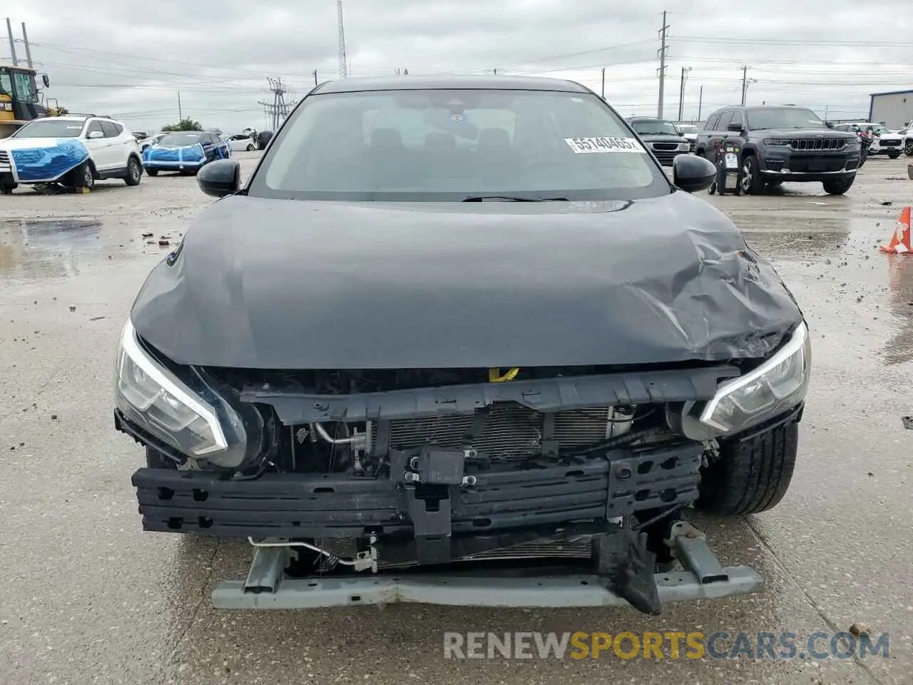 5 fotografías del automóvil dañado 3N1AB8BV0LY254939 NISSAN SENTRA 2020