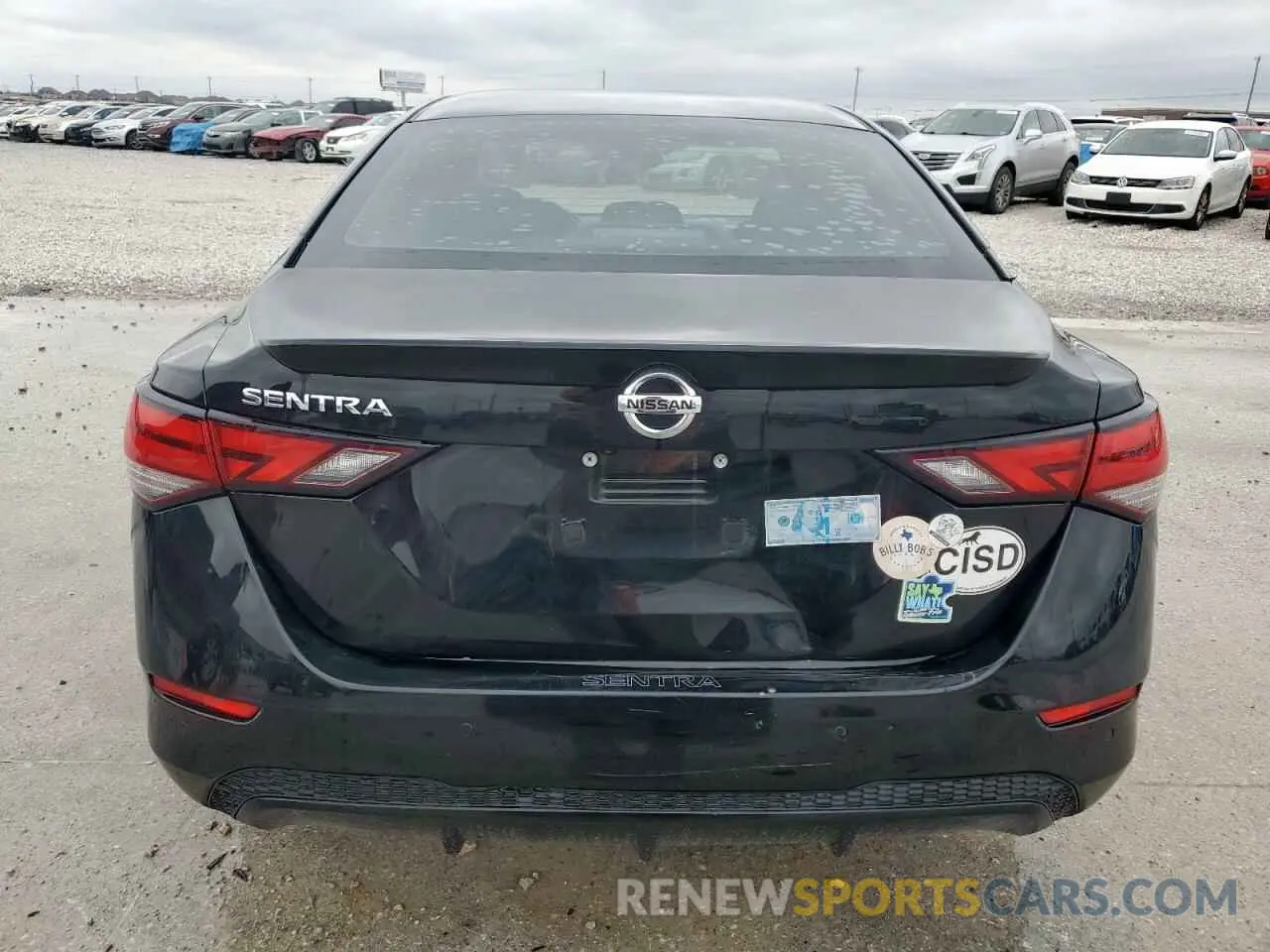 6 fotografías del automóvil dañado 3N1AB8BV0LY254939 NISSAN SENTRA 2020