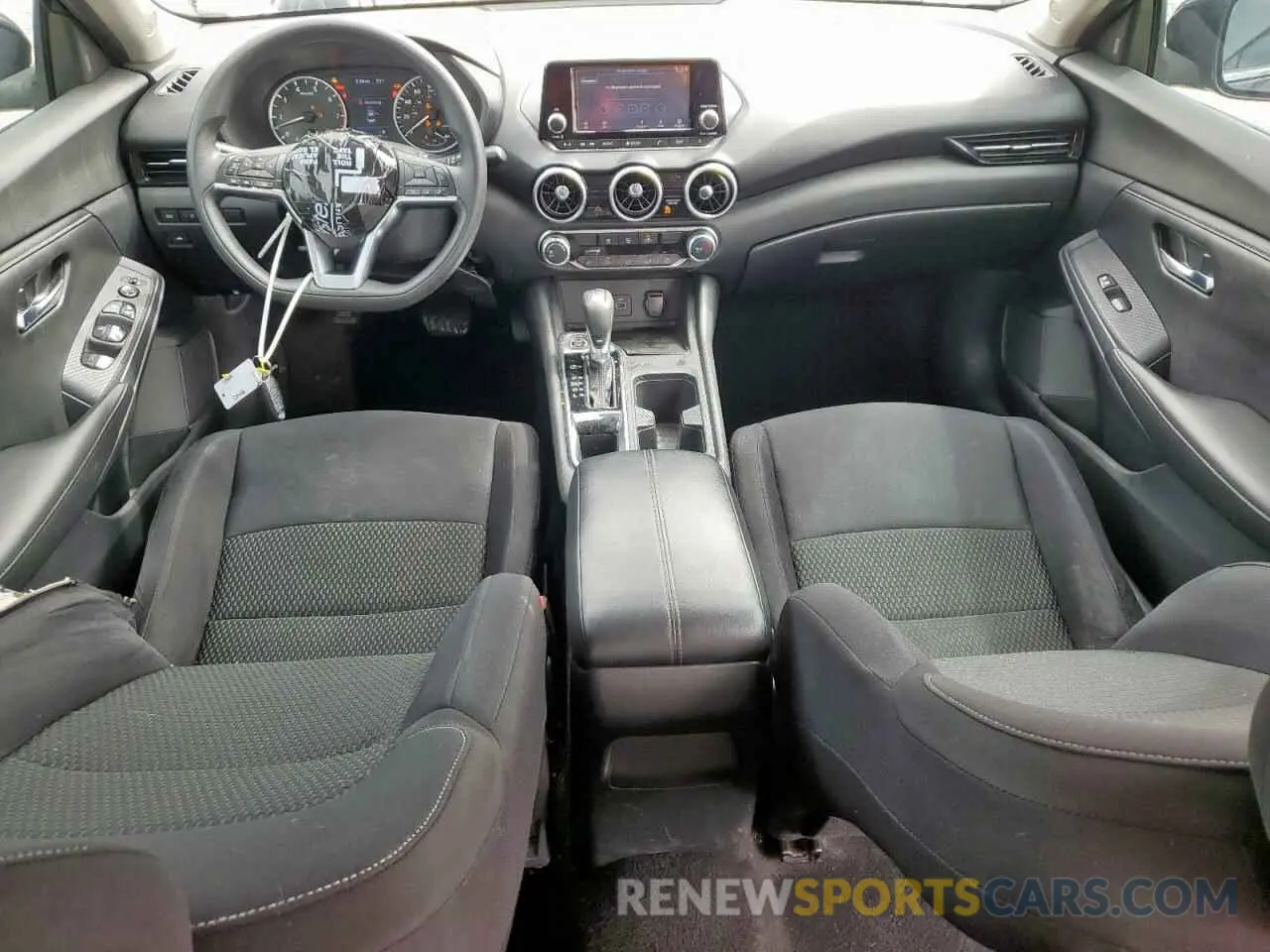 8 fotografías del automóvil dañado 3N1AB8BV0LY254939 NISSAN SENTRA 2020