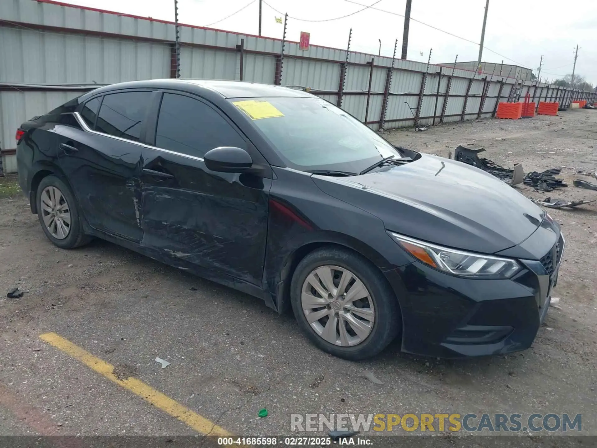 1 fotografías del automóvil dañado 3N1AB8BV0LY261731 NISSAN SENTRA 2020