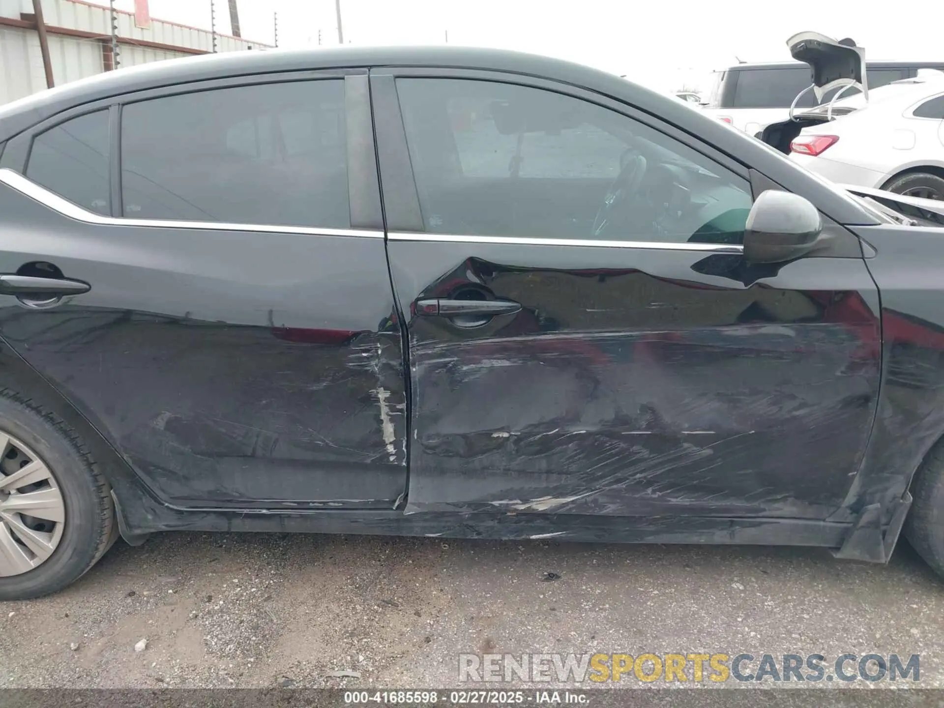 13 fotografías del automóvil dañado 3N1AB8BV0LY261731 NISSAN SENTRA 2020