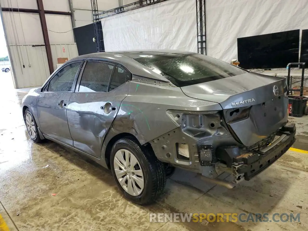 2 fotografías del automóvil dañado 3N1AB8BV0LY310782 NISSAN SENTRA 2020