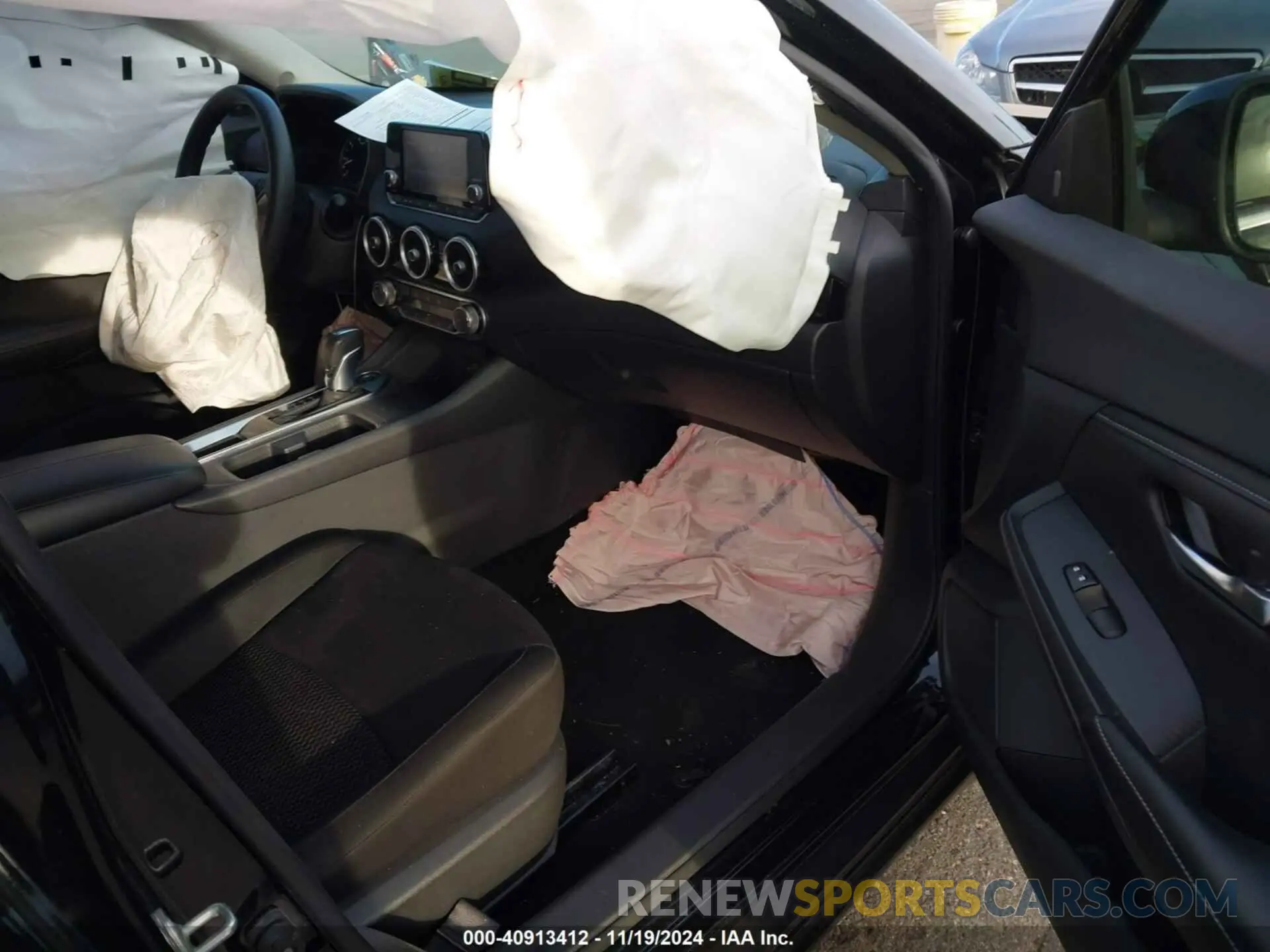 5 fotografías del automóvil dañado 3N1AB8BV1LY218015 NISSAN SENTRA 2020