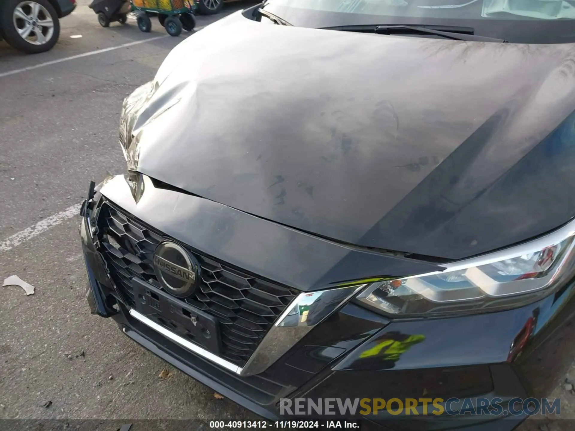 6 fotografías del automóvil dañado 3N1AB8BV1LY218015 NISSAN SENTRA 2020