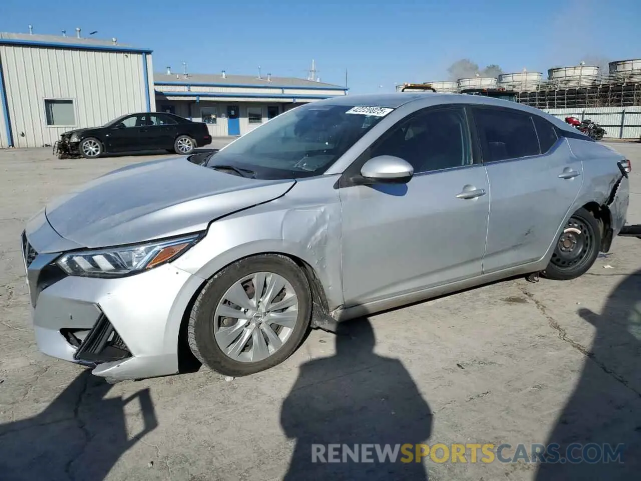 1 fotografías del automóvil dañado 3N1AB8BV1LY221691 NISSAN SENTRA 2020