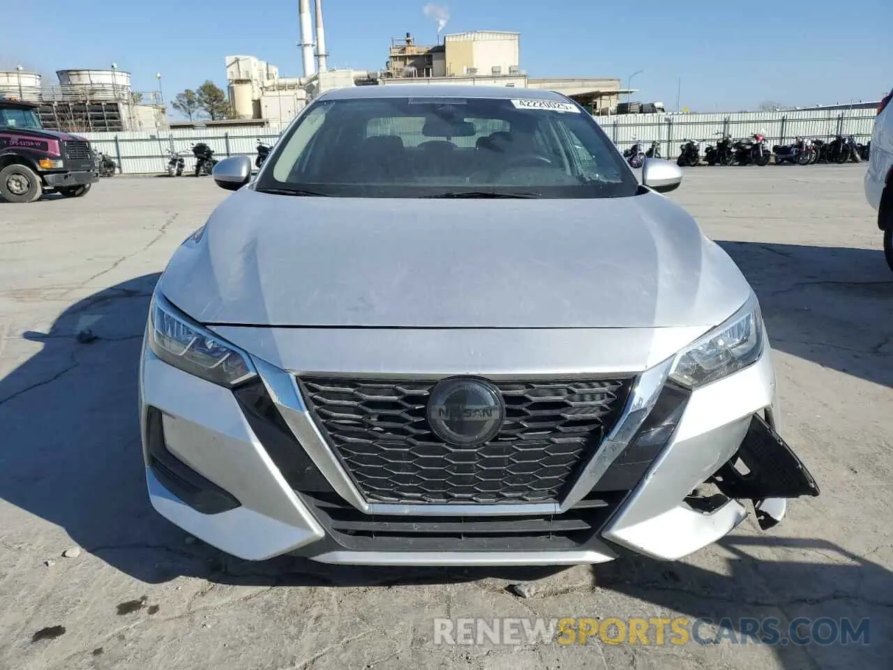 5 fotografías del automóvil dañado 3N1AB8BV1LY221691 NISSAN SENTRA 2020