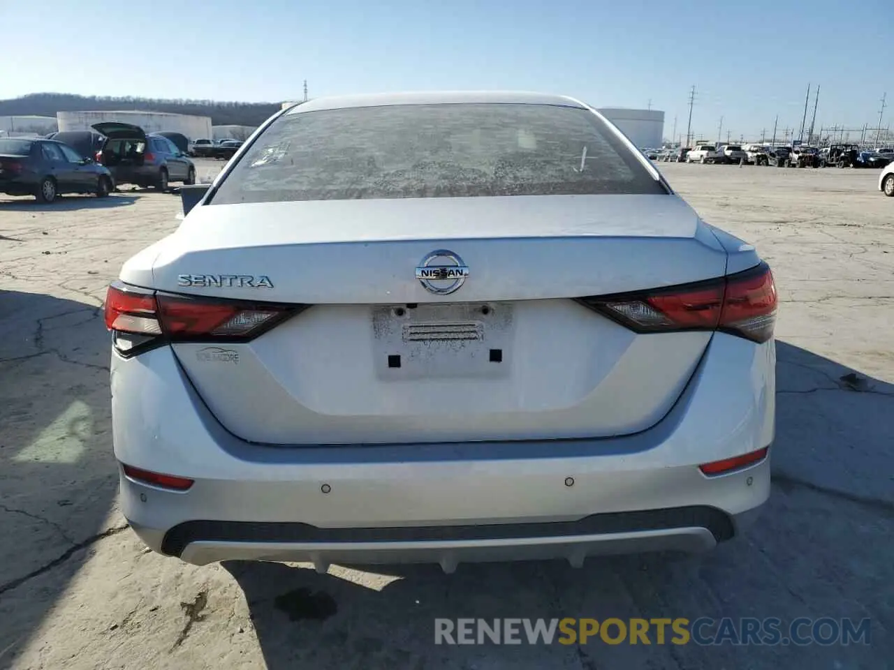 6 fotografías del automóvil dañado 3N1AB8BV1LY221691 NISSAN SENTRA 2020