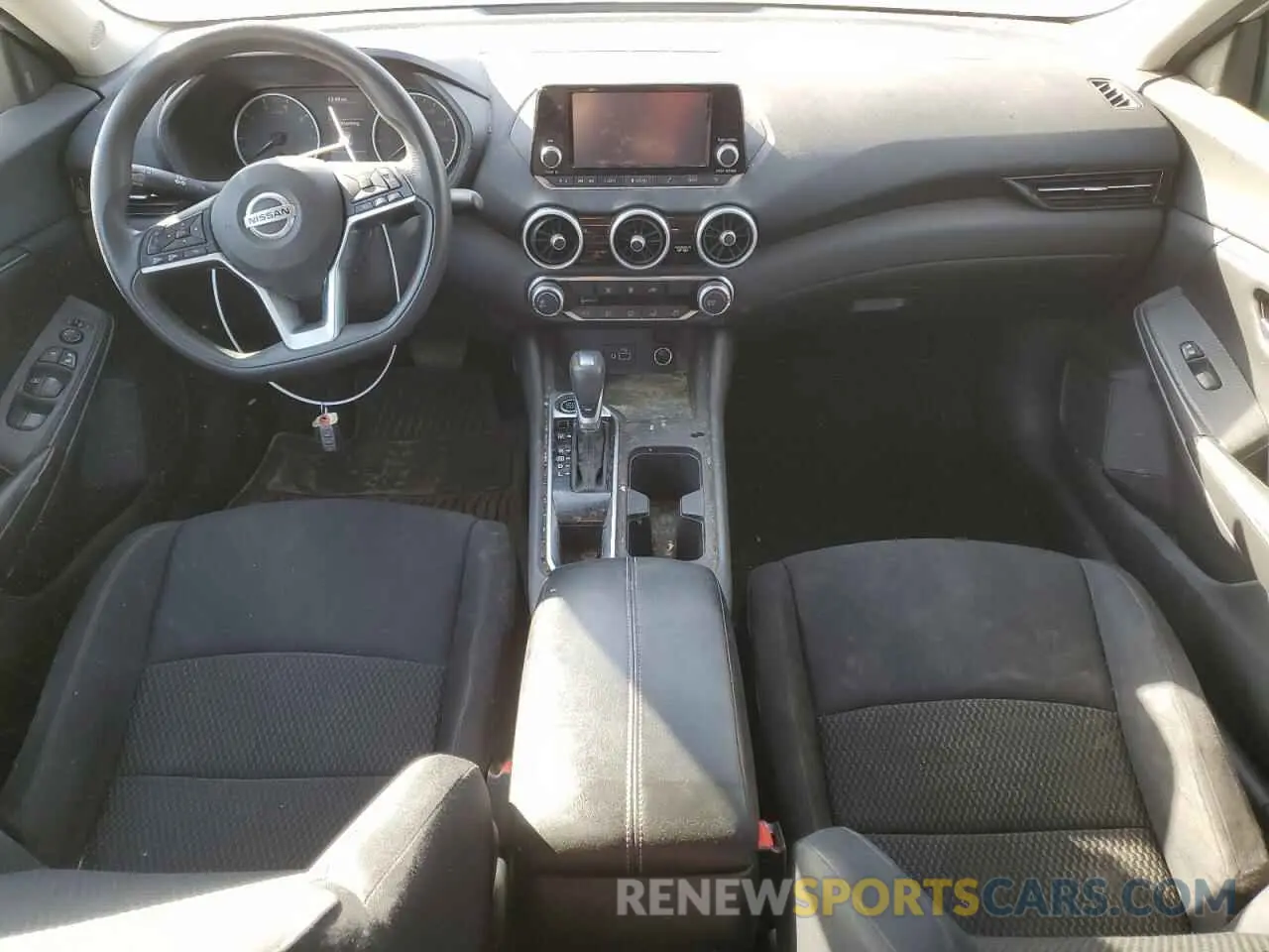 8 fotografías del automóvil dañado 3N1AB8BV1LY221691 NISSAN SENTRA 2020