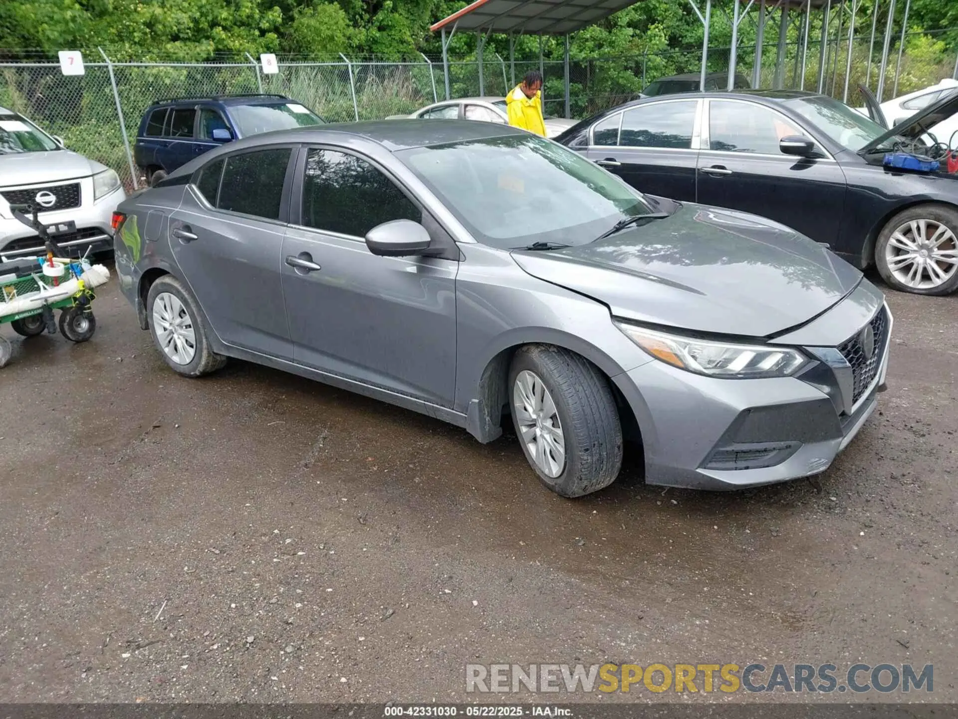 1 fotografías del automóvil dañado 3N1AB8BV1LY224641 NISSAN SENTRA 2020