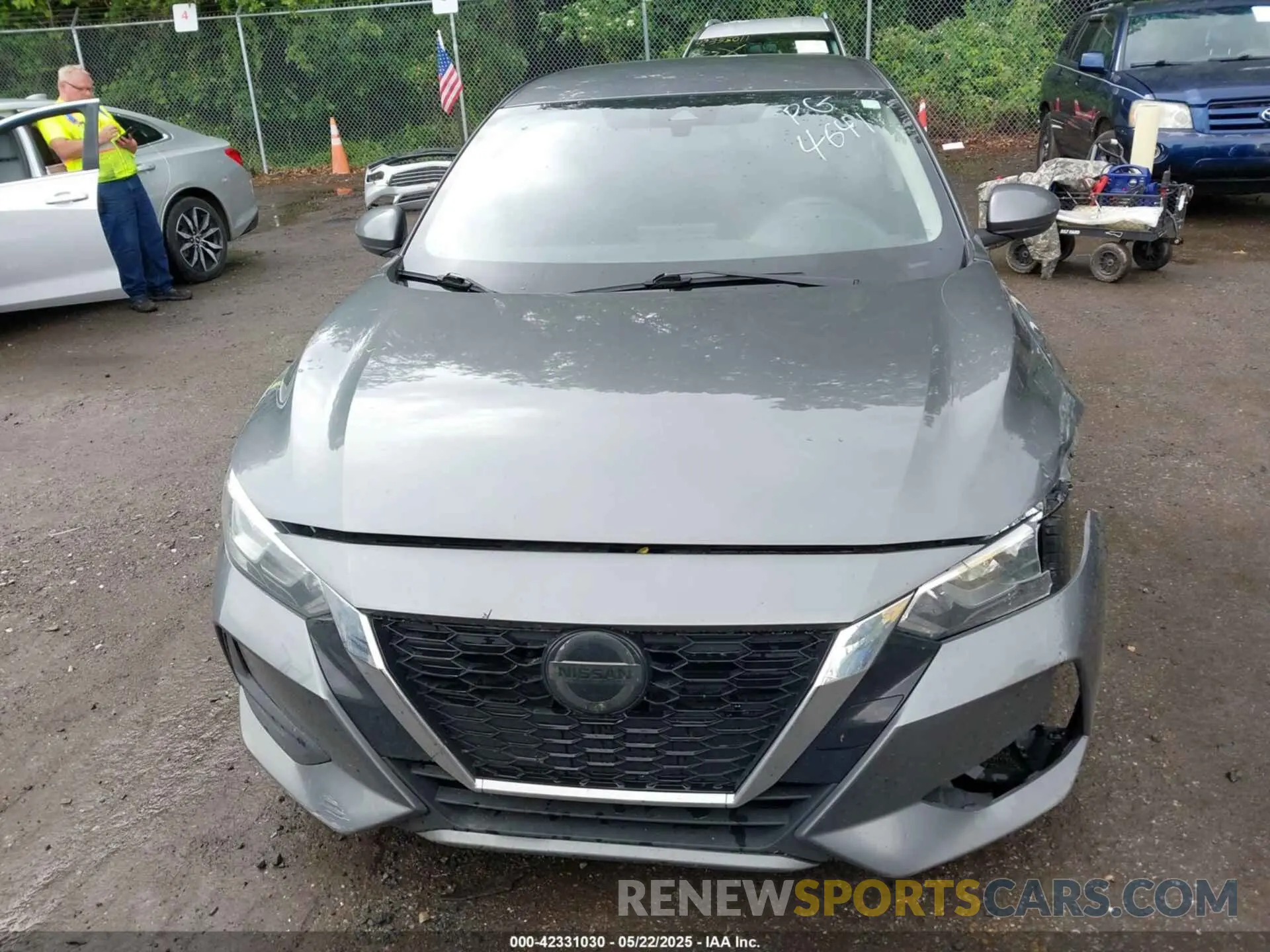 12 fotografías del automóvil dañado 3N1AB8BV1LY224641 NISSAN SENTRA 2020