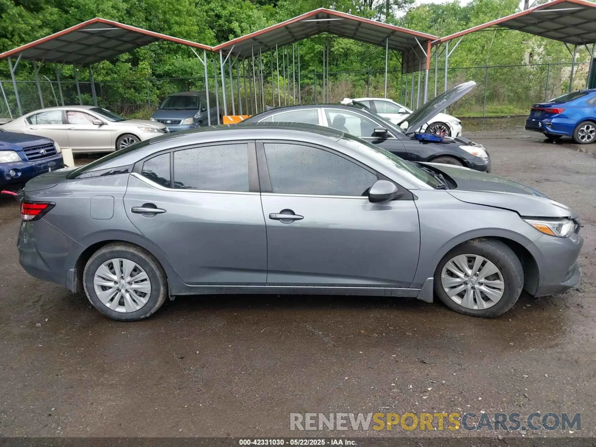 13 fotografías del automóvil dañado 3N1AB8BV1LY224641 NISSAN SENTRA 2020