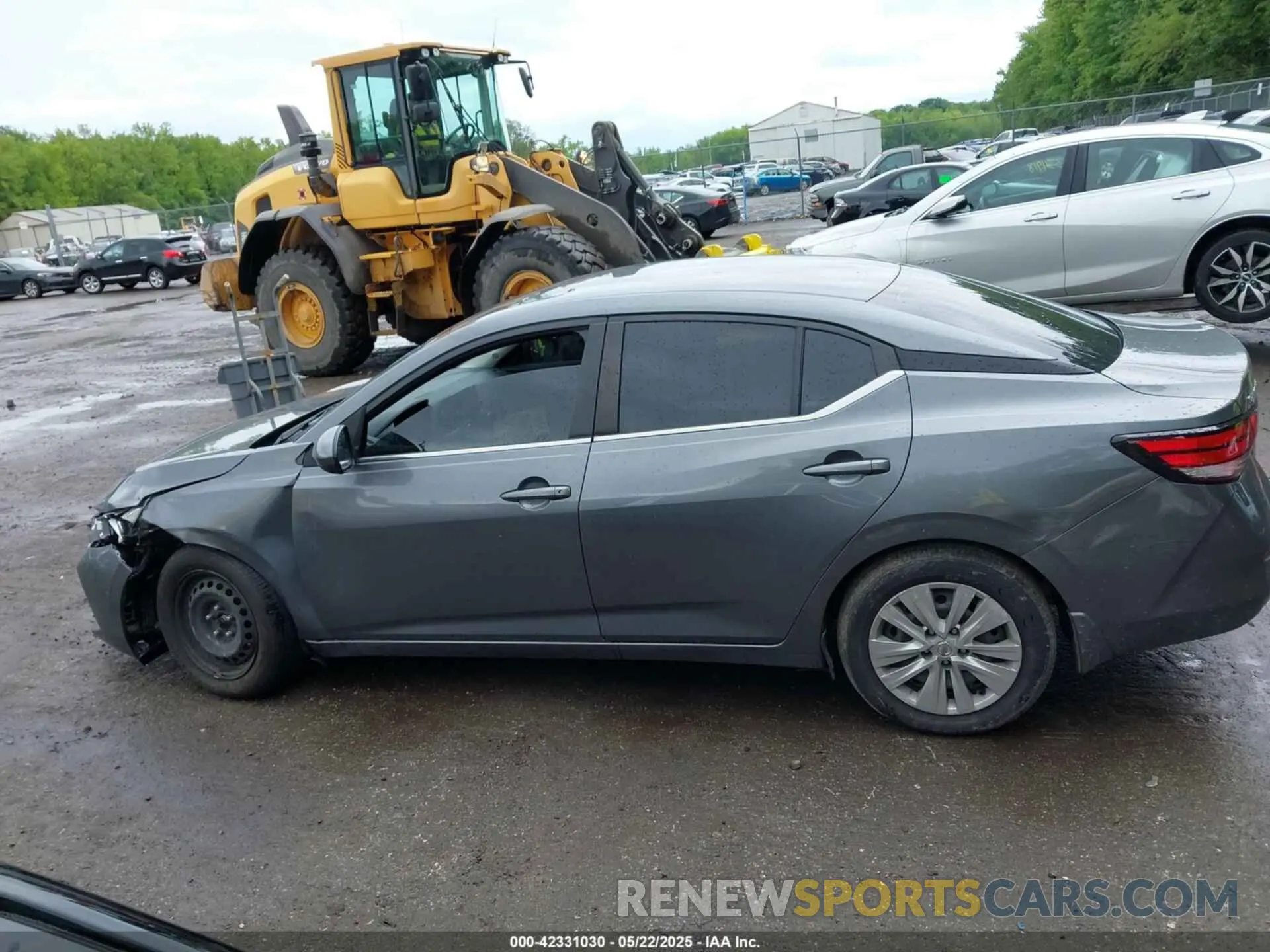 14 fotografías del automóvil dañado 3N1AB8BV1LY224641 NISSAN SENTRA 2020