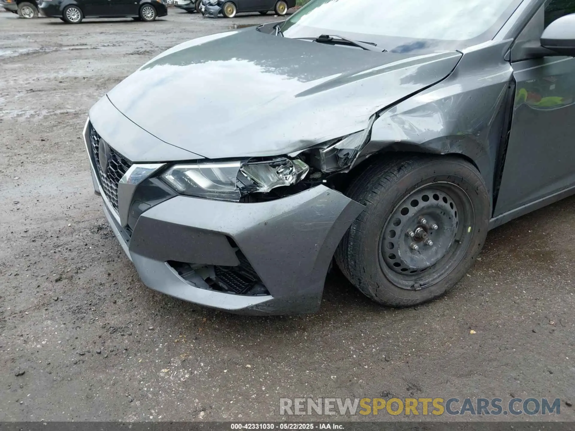 6 fotografías del automóvil dañado 3N1AB8BV1LY224641 NISSAN SENTRA 2020
