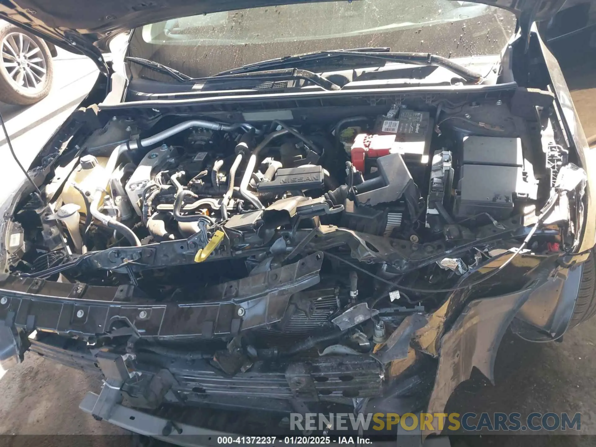 10 fotografías del automóvil dañado 3N1AB8BV1LY228513 NISSAN SENTRA 2020