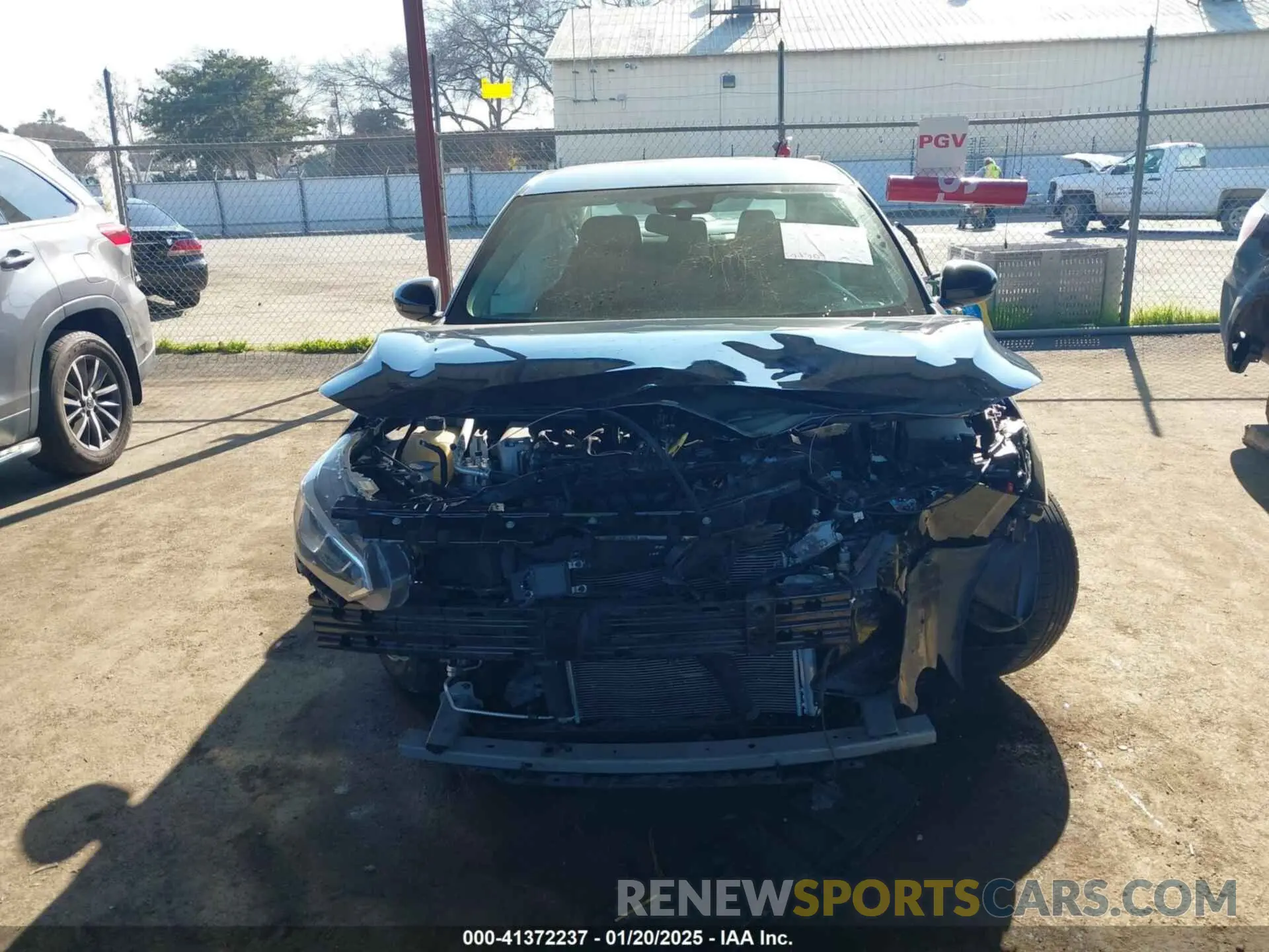 12 fotografías del automóvil dañado 3N1AB8BV1LY228513 NISSAN SENTRA 2020