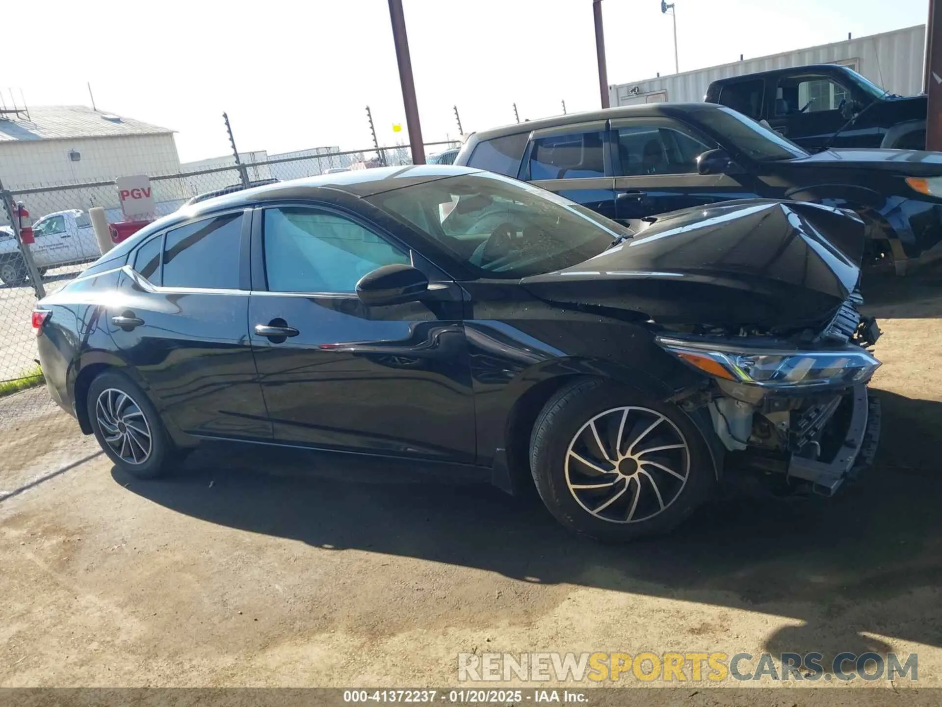 13 fotografías del automóvil dañado 3N1AB8BV1LY228513 NISSAN SENTRA 2020