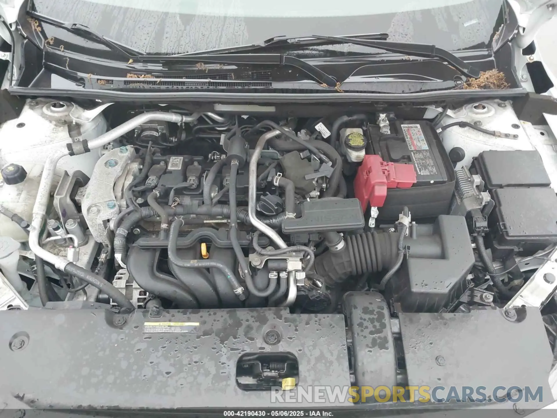 10 fotografías del automóvil dañado 3N1AB8BV1LY242900 NISSAN SENTRA 2020