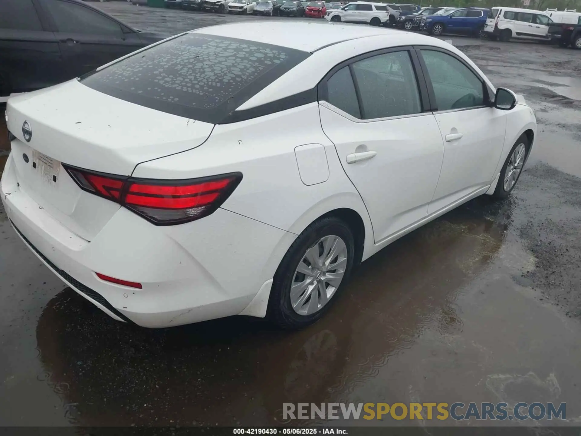 4 fotografías del automóvil dañado 3N1AB8BV1LY242900 NISSAN SENTRA 2020