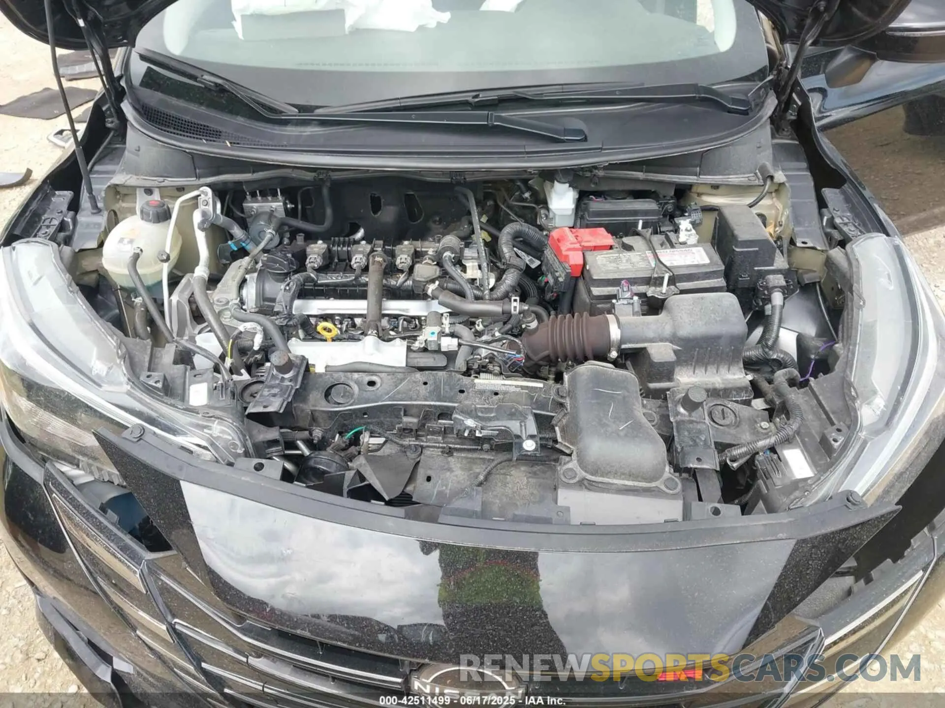 10 fotografías del automóvil dañado 3N1AB8BV1LY255100 NISSAN SENTRA 2020