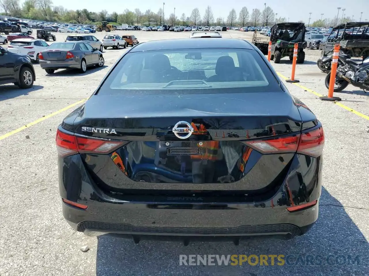 6 fotografías del automóvil dañado 3N1AB8BV1LY263911 NISSAN SENTRA 2020