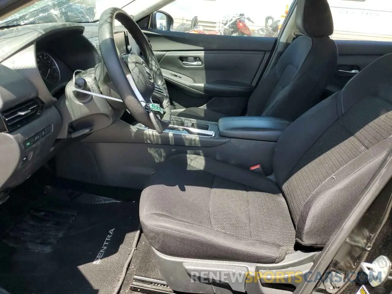 7 fotografías del automóvil dañado 3N1AB8BV1LY263911 NISSAN SENTRA 2020