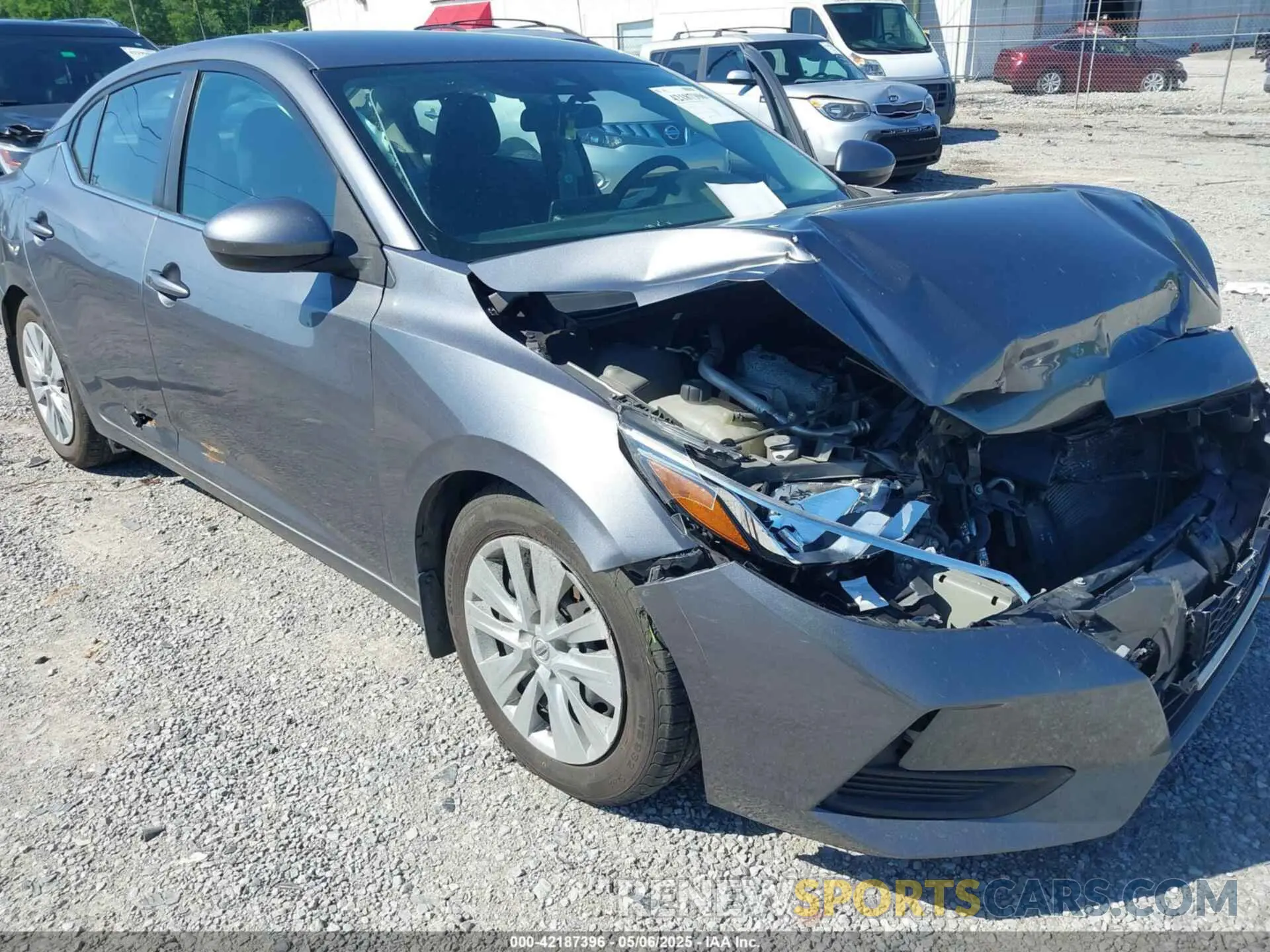 17 fotografías del automóvil dañado 3N1AB8BV1LY308099 NISSAN SENTRA 2020