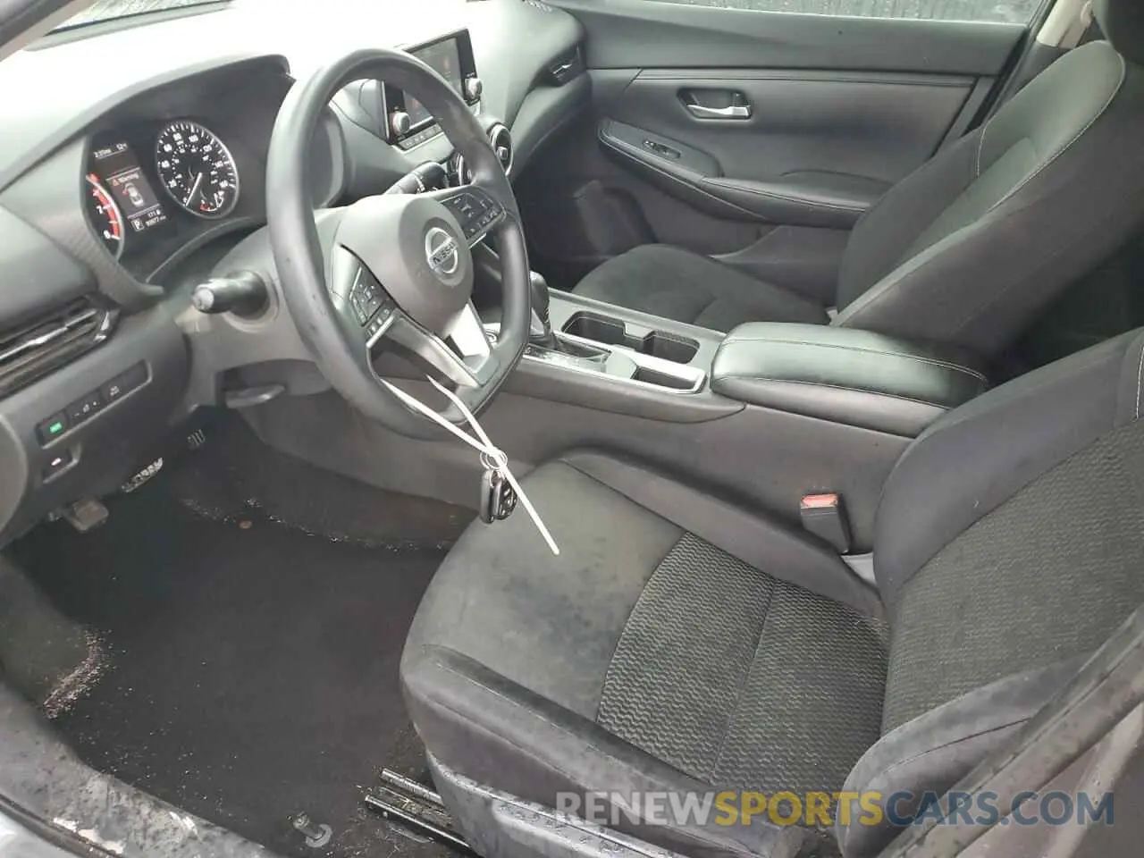 7 fotografías del automóvil dañado 3N1AB8BV2LY234238 NISSAN SENTRA 2020