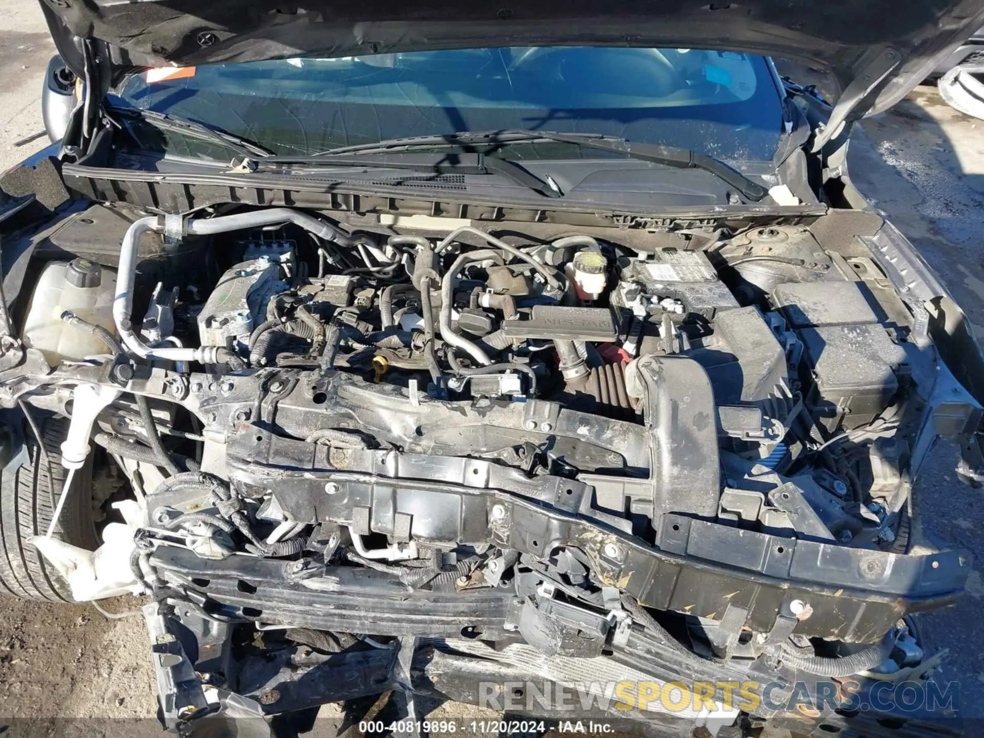 10 fotografías del automóvil dañado 3N1AB8BV2LY305972 NISSAN SENTRA 2020