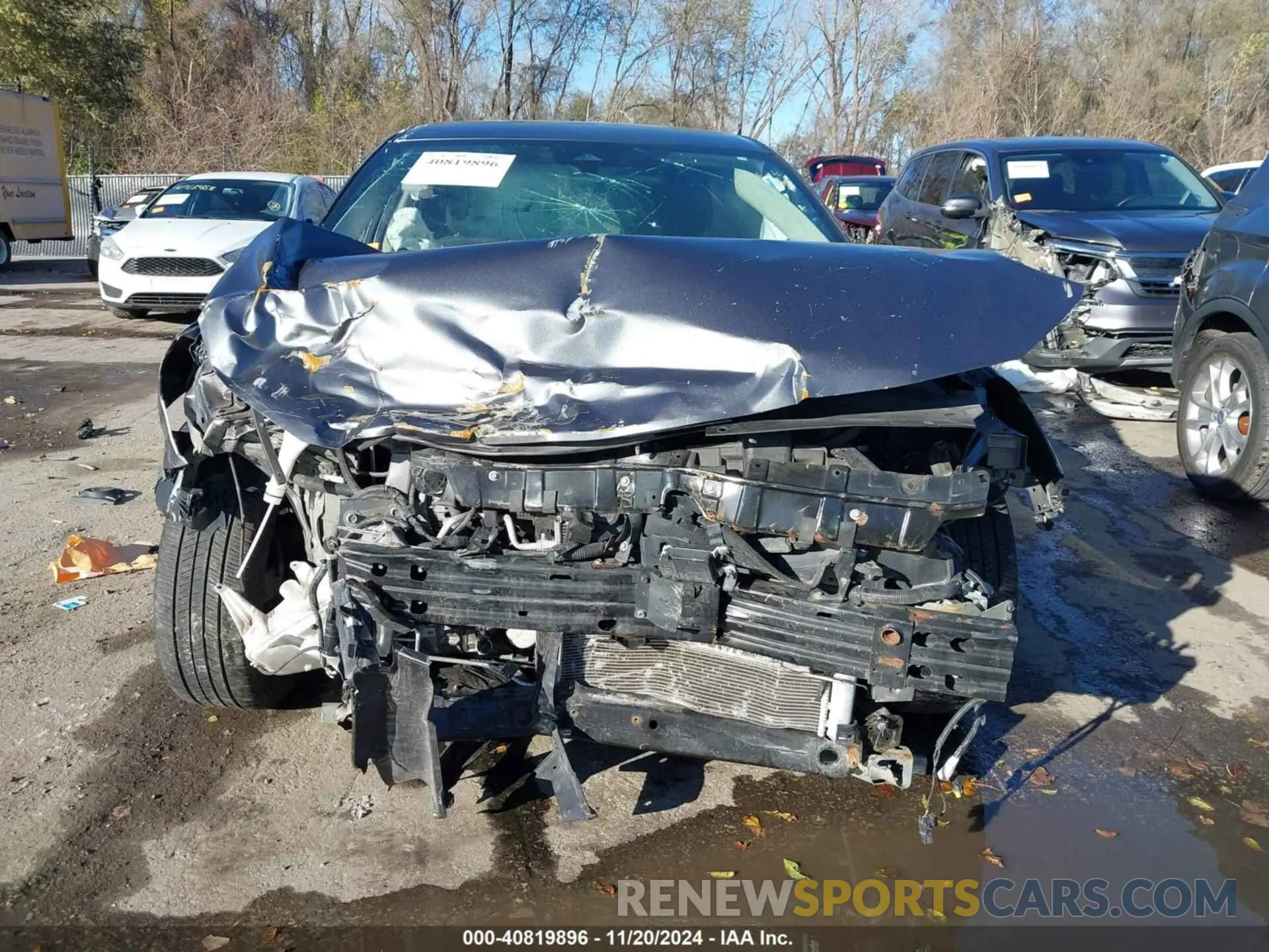 12 fotografías del automóvil dañado 3N1AB8BV2LY305972 NISSAN SENTRA 2020