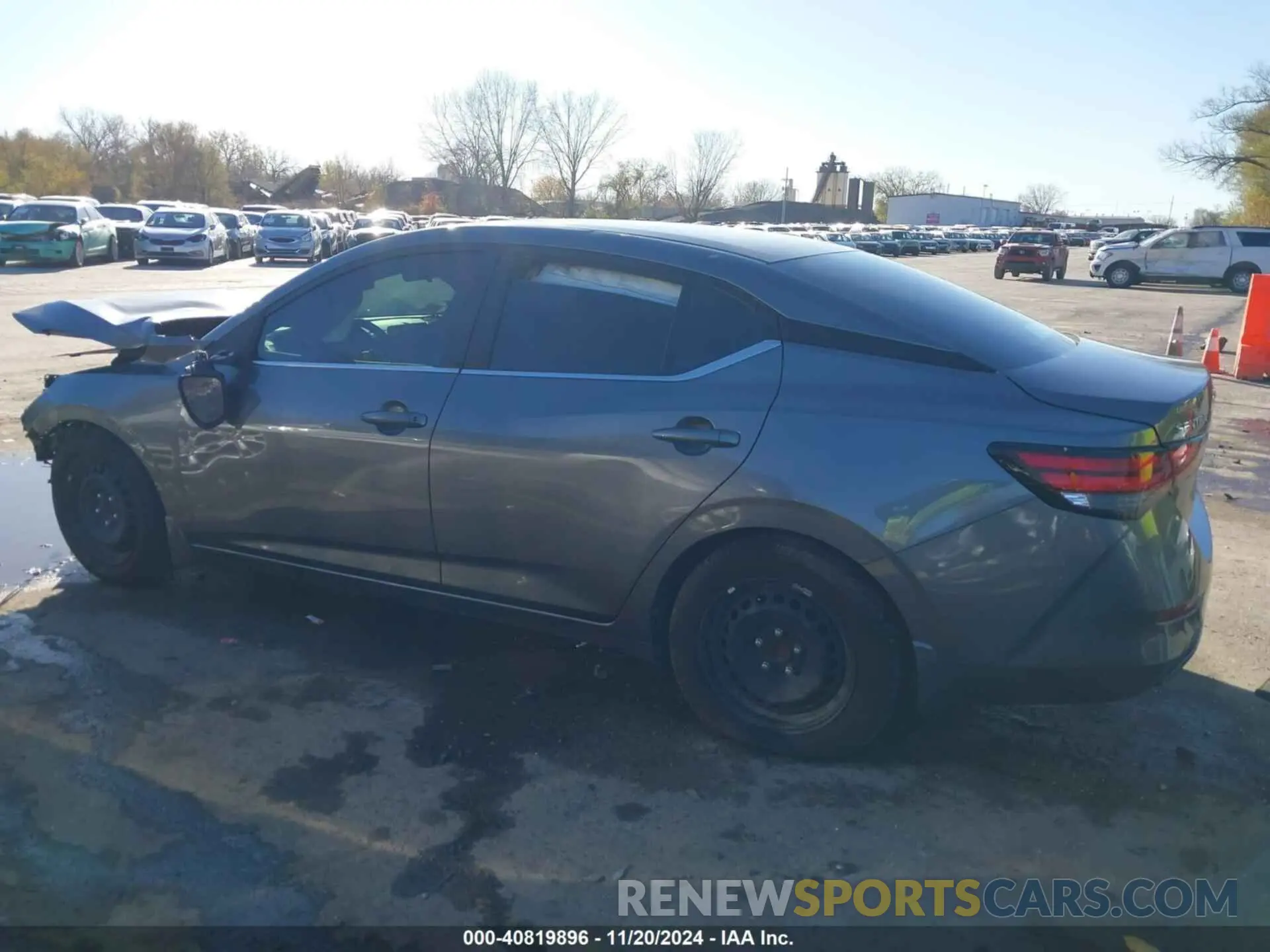 14 fotografías del automóvil dañado 3N1AB8BV2LY305972 NISSAN SENTRA 2020