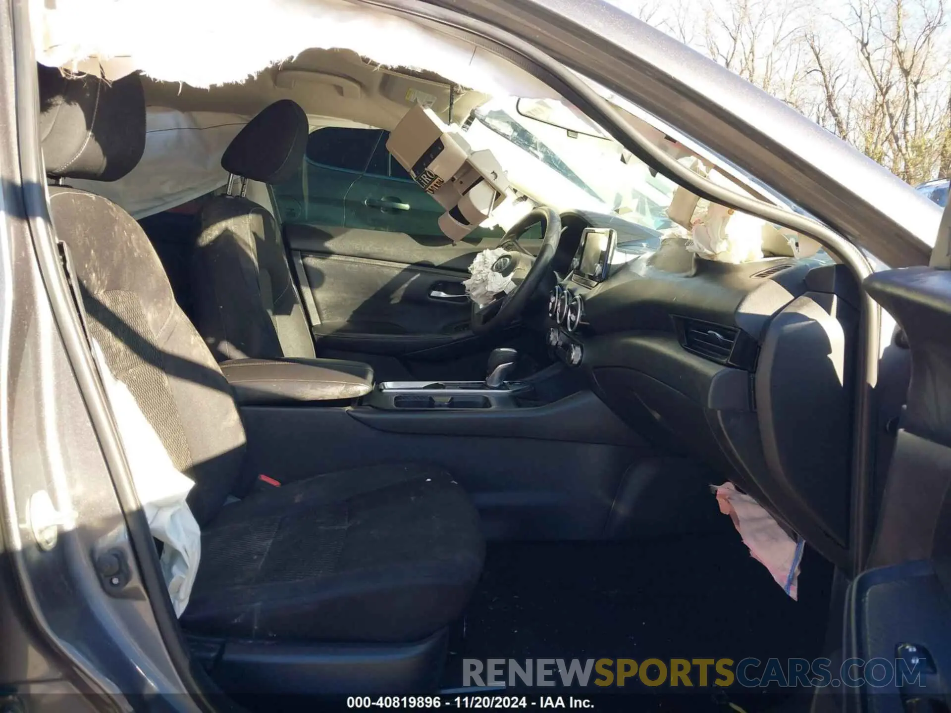 5 fotografías del automóvil dañado 3N1AB8BV2LY305972 NISSAN SENTRA 2020