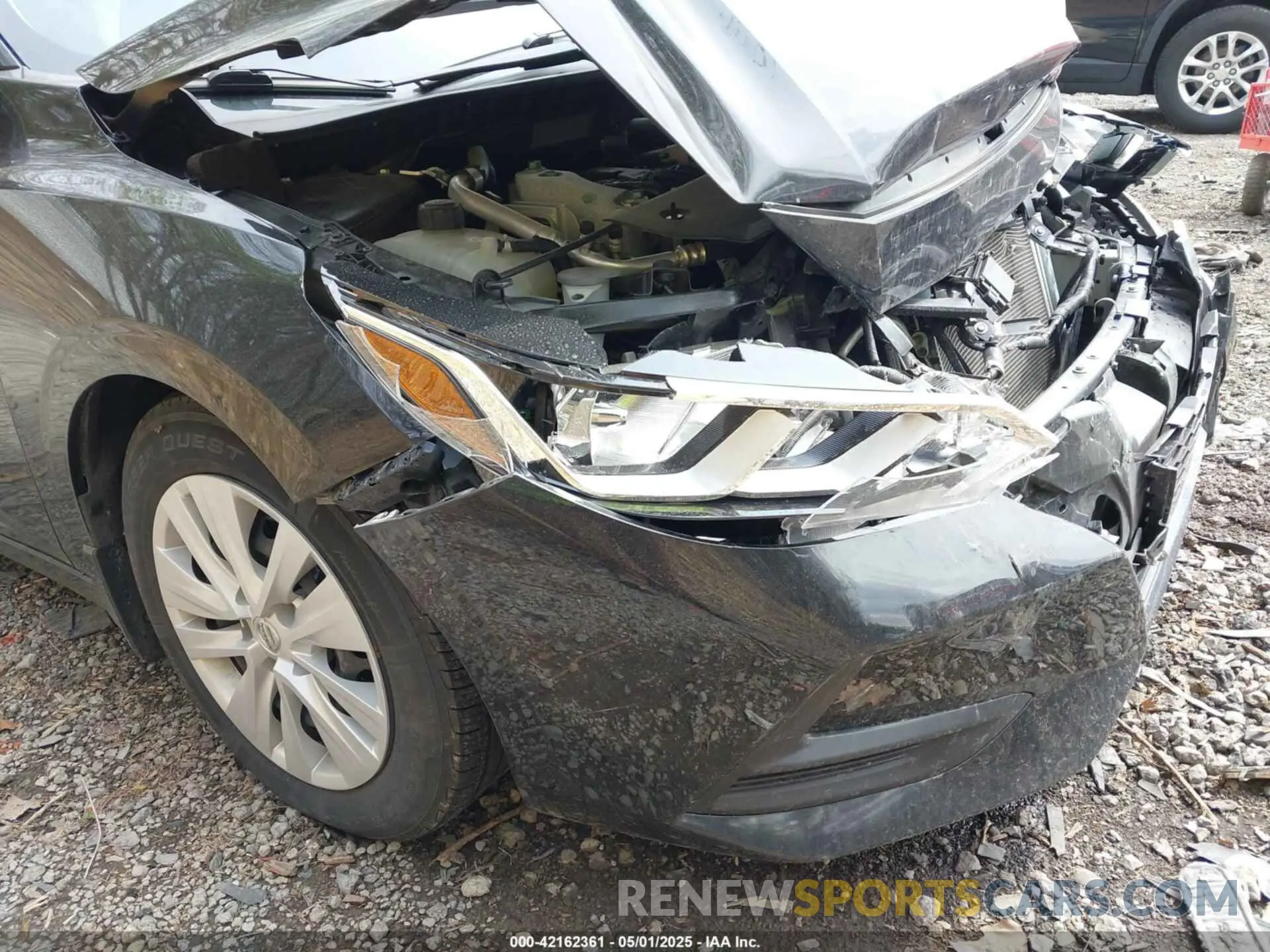 19 fotografías del automóvil dañado 3N1AB8BV2LY308418 NISSAN SENTRA 2020
