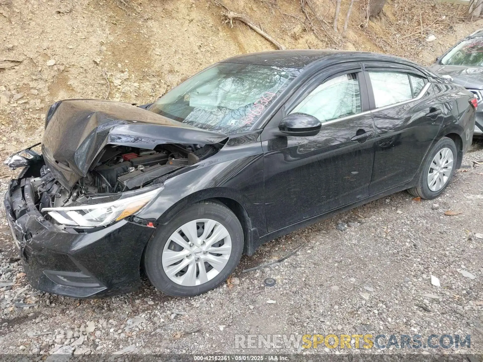 2 fotografías del automóvil dañado 3N1AB8BV2LY308418 NISSAN SENTRA 2020