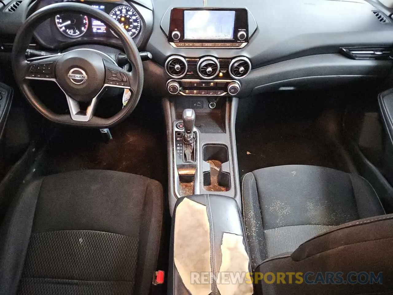 8 fotografías del automóvil dañado 3N1AB8BV3LY216556 NISSAN SENTRA 2020