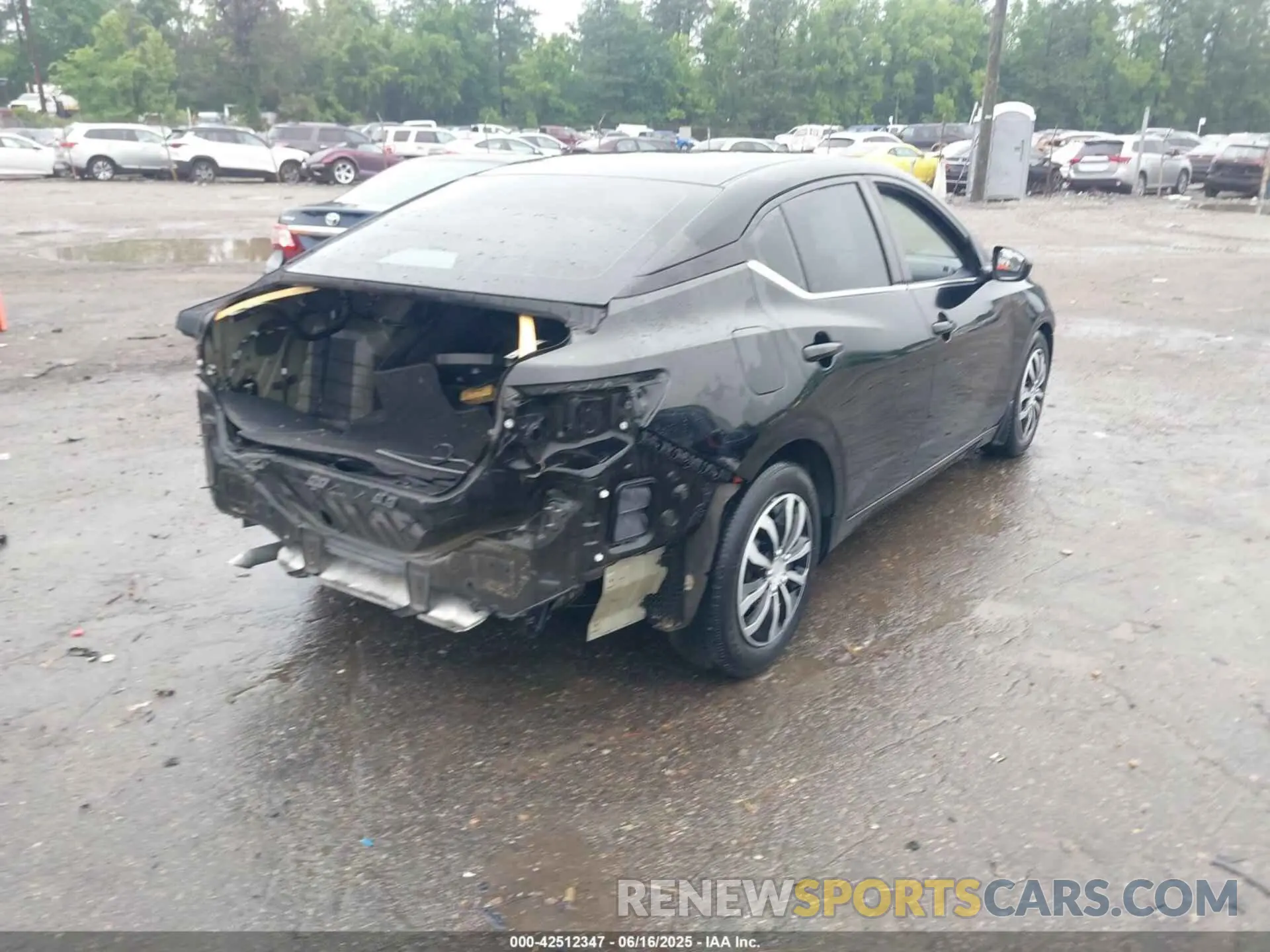 4 fotografías del automóvil dañado 3N1AB8BV3LY275770 NISSAN SENTRA 2020