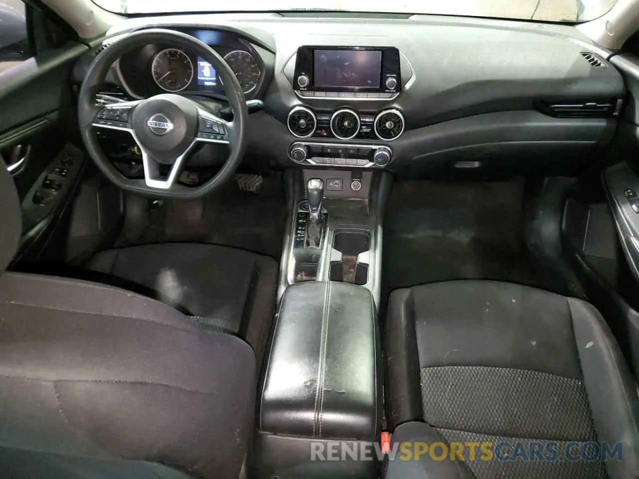 8 fotografías del automóvil dañado 3N1AB8BV3LY296666 NISSAN SENTRA 2020