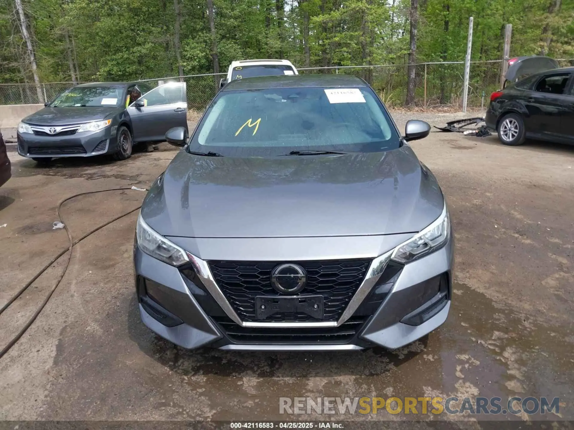 12 fotografías del automóvil dañado 3N1AB8BV3LY310761 NISSAN SENTRA 2020