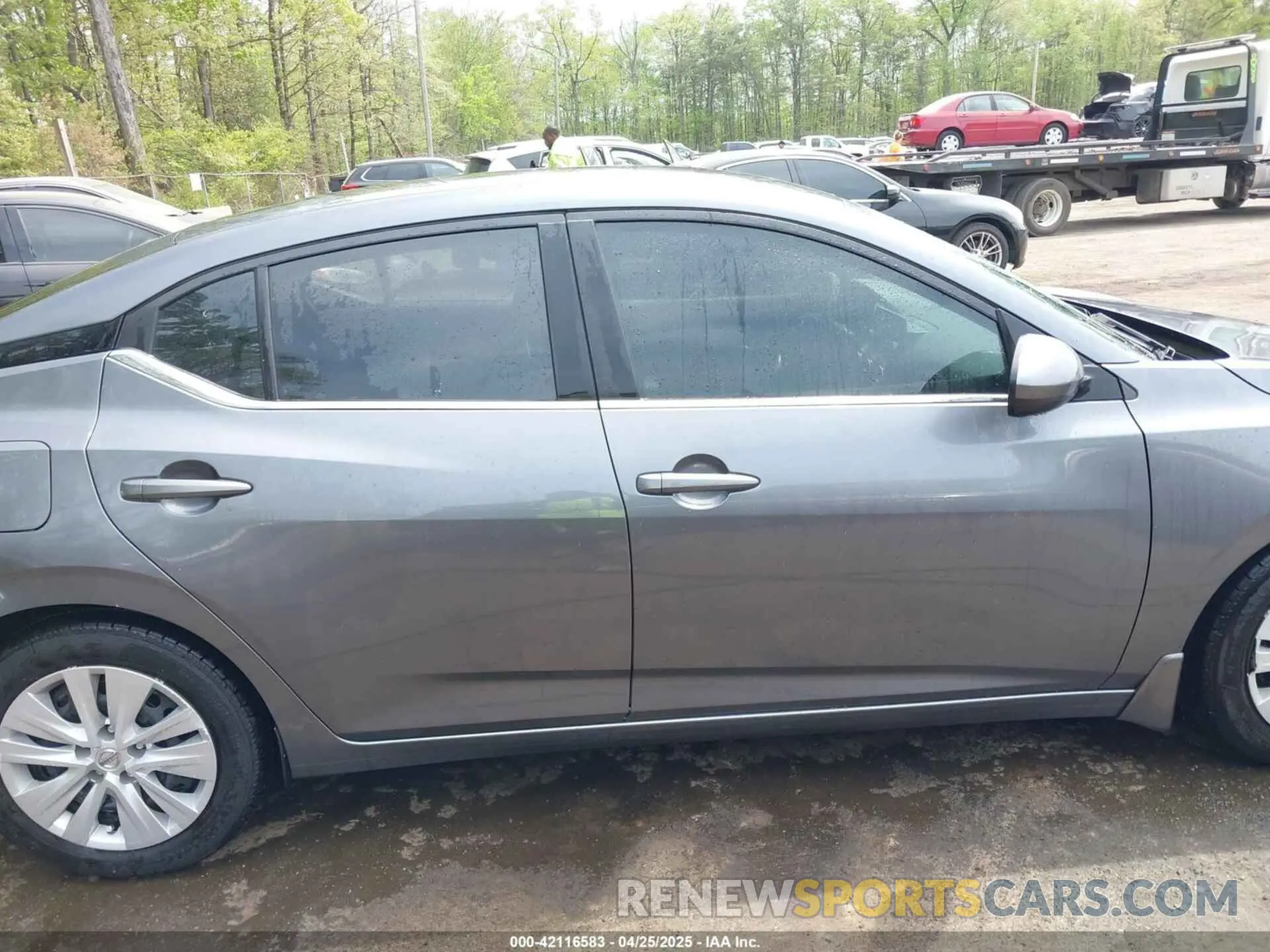 13 fotografías del automóvil dañado 3N1AB8BV3LY310761 NISSAN SENTRA 2020