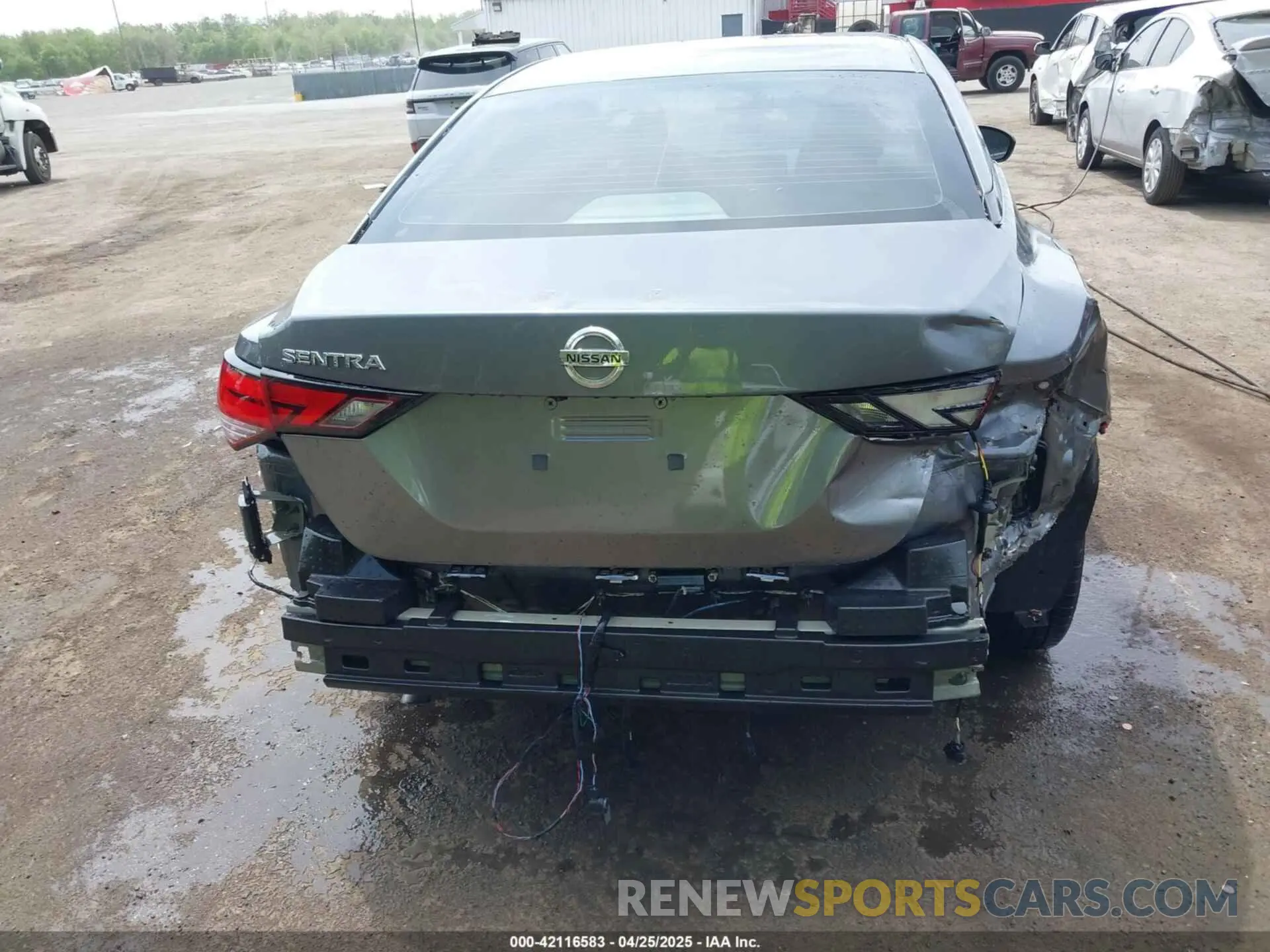 6 fotografías del automóvil dañado 3N1AB8BV3LY310761 NISSAN SENTRA 2020