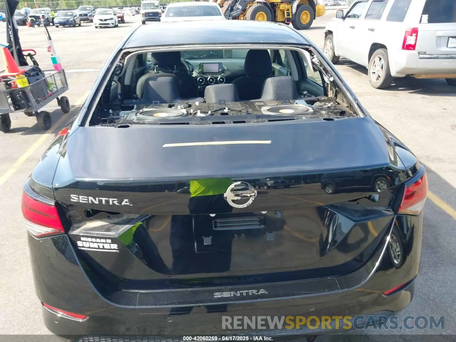 6 fotografías del automóvil dañado 3N1AB8BV4LY205923 NISSAN SENTRA 2020