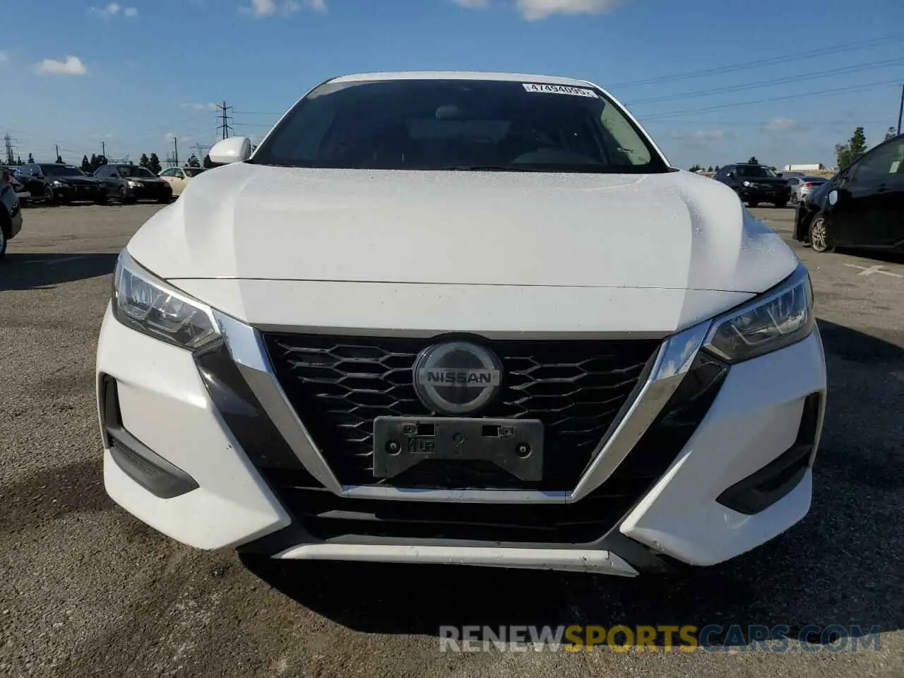 5 fotografías del automóvil dañado 3N1AB8BV4LY220180 NISSAN SENTRA 2020