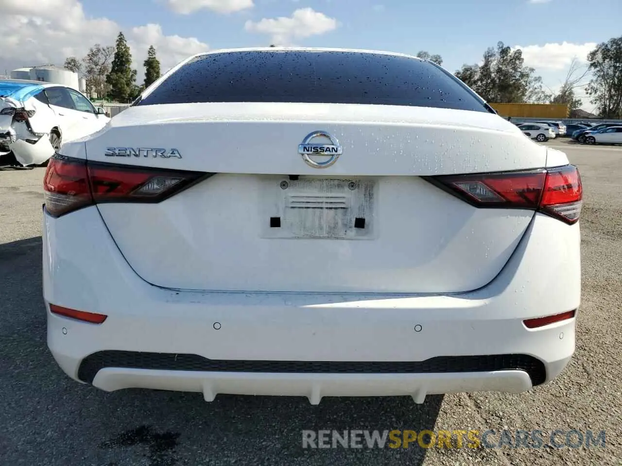 6 fotografías del automóvil dañado 3N1AB8BV4LY220180 NISSAN SENTRA 2020