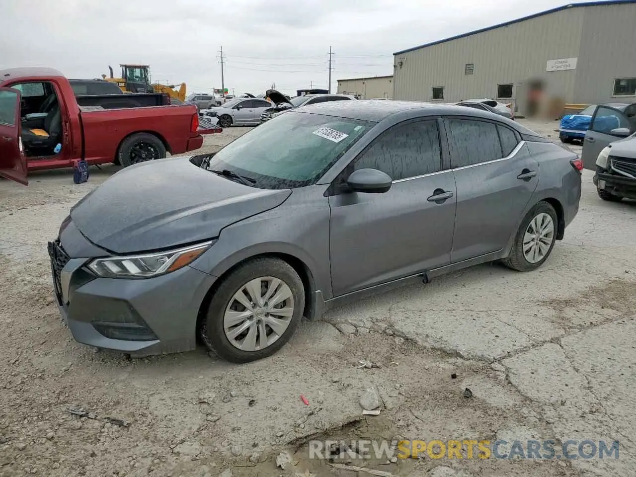 1 fotografías del automóvil dañado 3N1AB8BV4LY234757 NISSAN SENTRA 2020