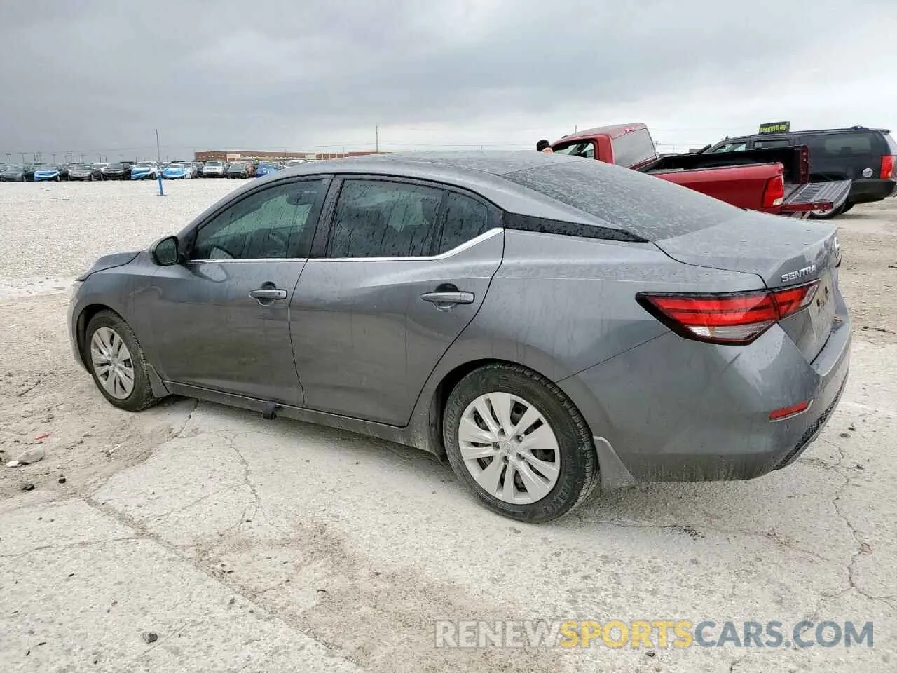 2 fotografías del automóvil dañado 3N1AB8BV4LY234757 NISSAN SENTRA 2020
