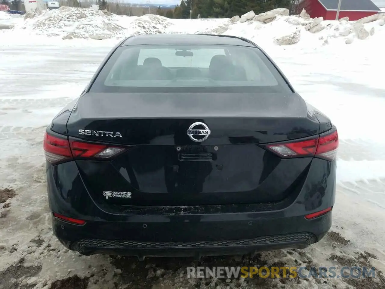 6 fotografías del automóvil dañado 3N1AB8BV4LY236721 NISSAN SENTRA 2020