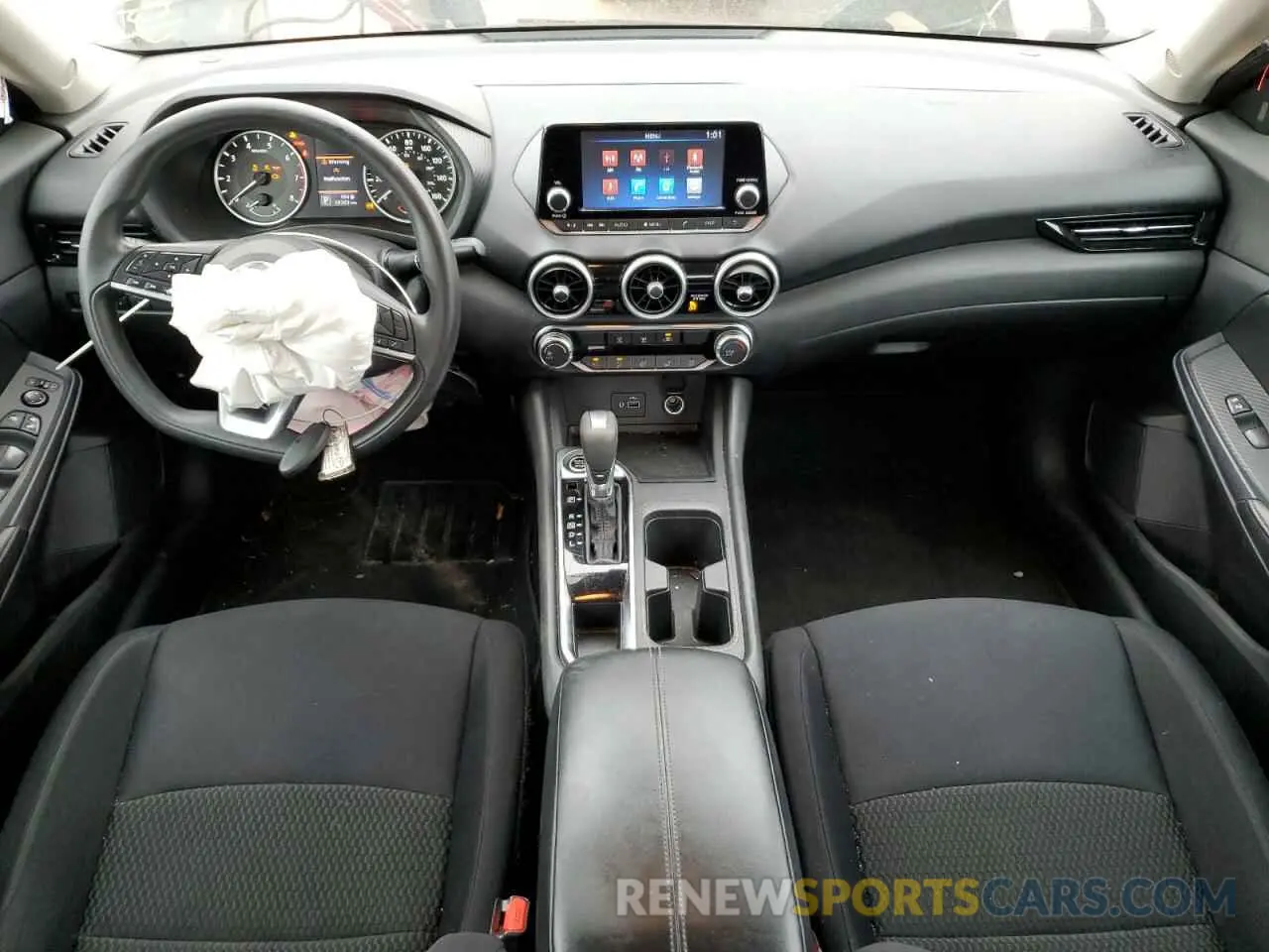 8 fotografías del automóvil dañado 3N1AB8BV4LY306203 NISSAN SENTRA 2020