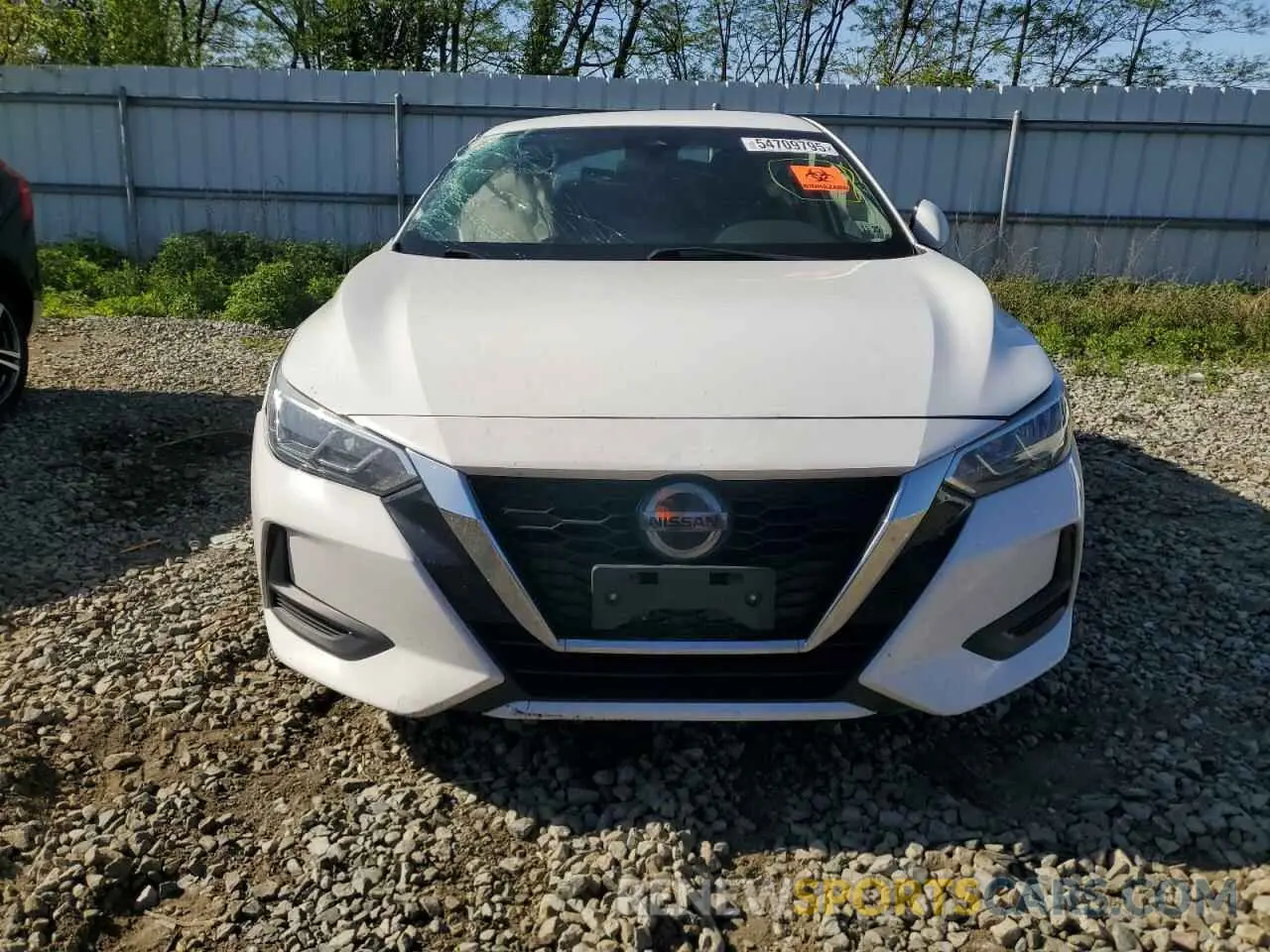 5 fotografías del automóvil dañado 3N1AB8BV4LY307853 NISSAN SENTRA 2020