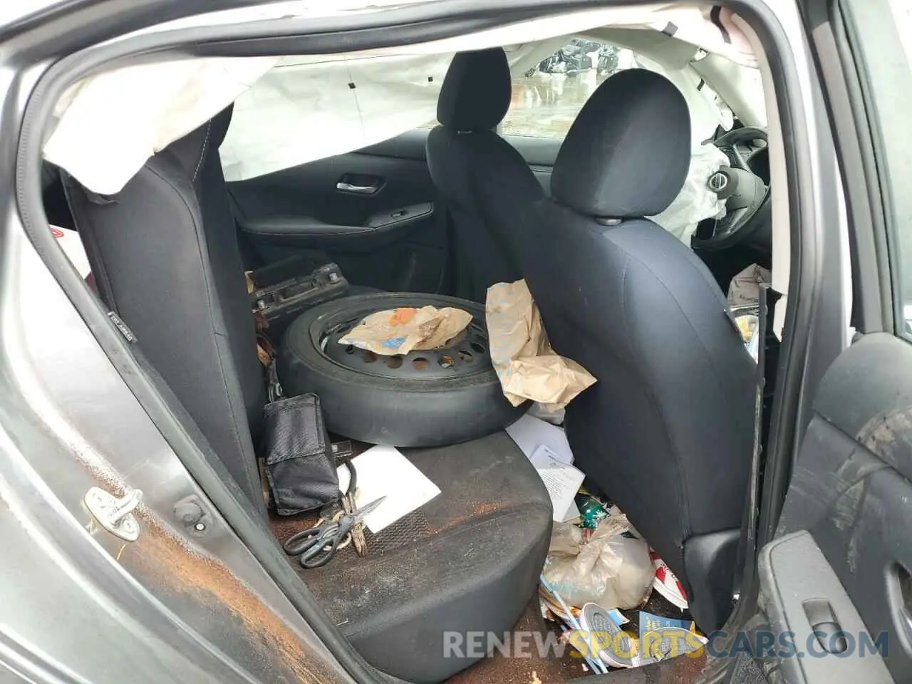10 fotografías del automóvil dañado 3N1AB8BV5LY215750 NISSAN SENTRA 2020