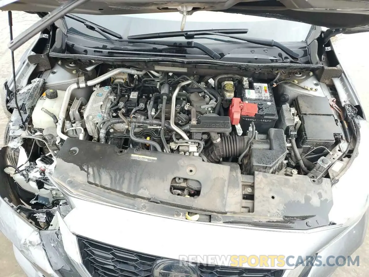 11 fotografías del automóvil dañado 3N1AB8BV5LY215750 NISSAN SENTRA 2020