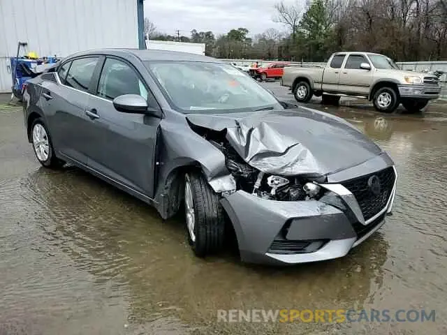 13 fotografías del automóvil dañado 3N1AB8BV5LY215750 NISSAN SENTRA 2020